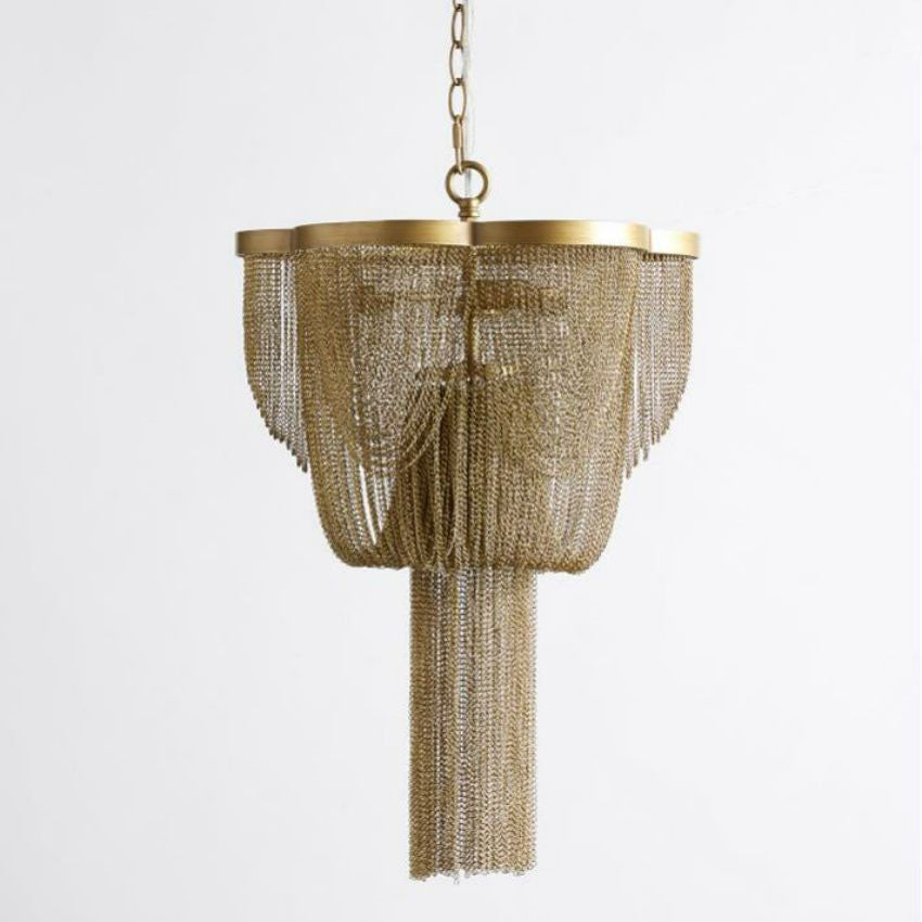 Meritt Metal Chain Chandelier