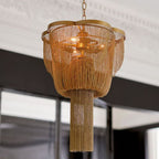 Meritt Metal Chain Chandelier