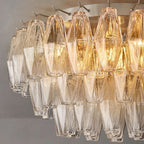 Merry Clear Glass Flushmount 22‘’