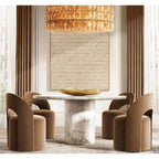 Merry Clear Glass Round Chandelier 47''