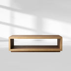 Mihaela Coffee Table in Vin Alb