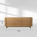 Mihaela Oak Sideboard