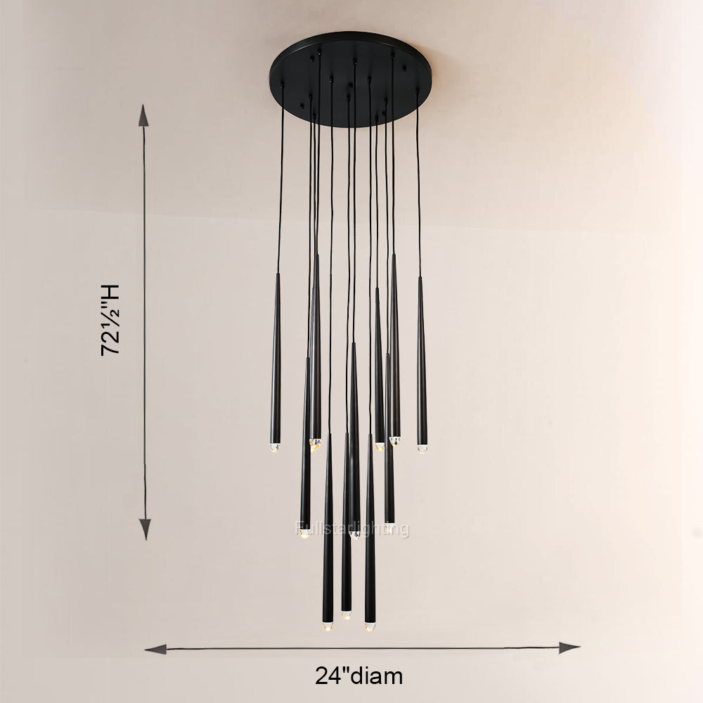 Harry Modern Round Chandelier 24"