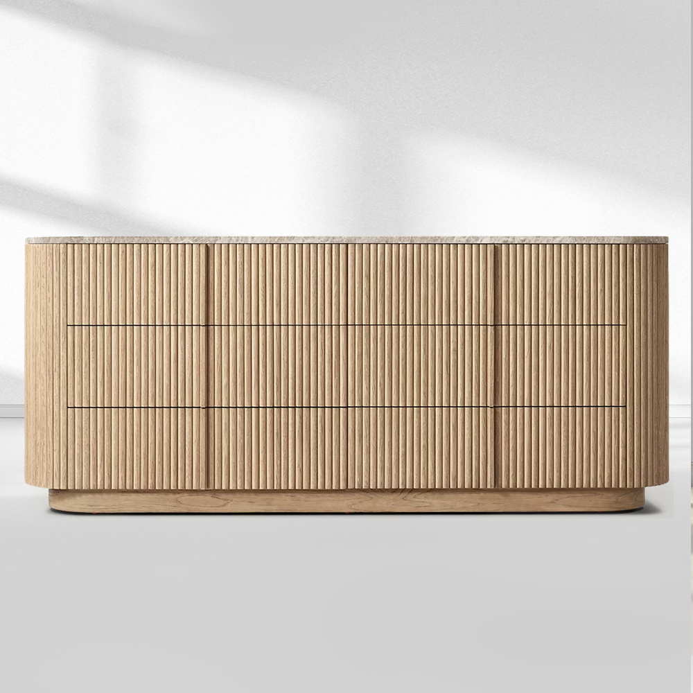 MulRegal Emperador 6-Drawer Dresser