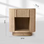MulRegal Emperador Open Nightstand