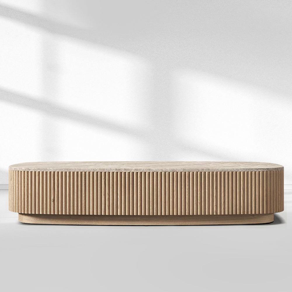 MulRegal Emperador Plinth Coffee Table