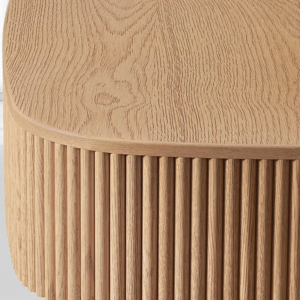 MulRegal Oak Wood Coffee Table