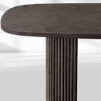 MulRegal Plank Wood Console Table