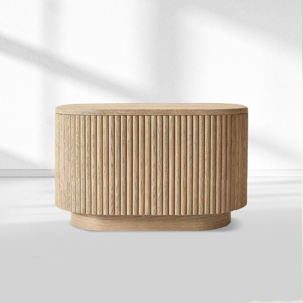MulRegal Rectangular Wood Side Table