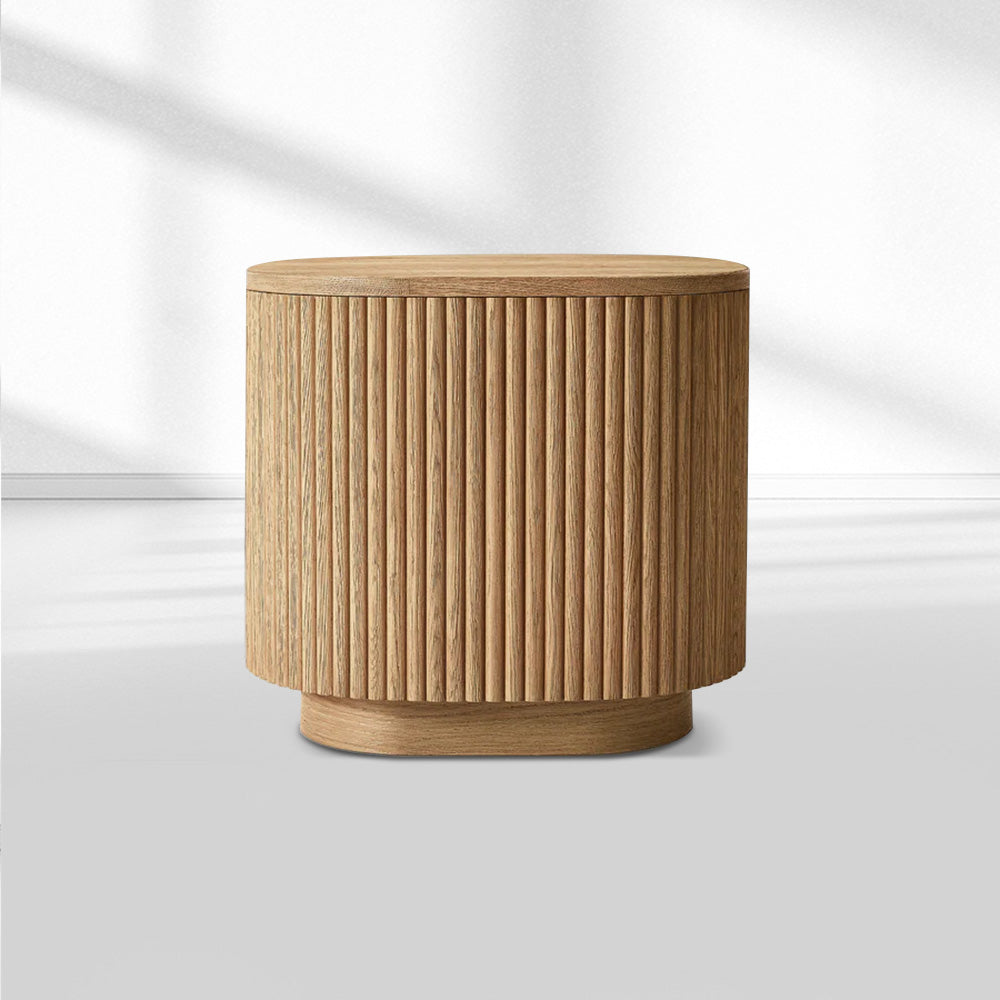 MulRegal Wood Square Side Table