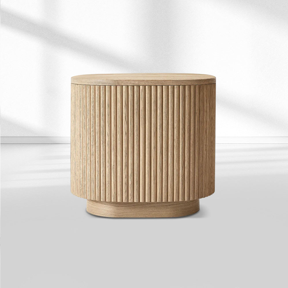 MulRegal Wood Square Side Table