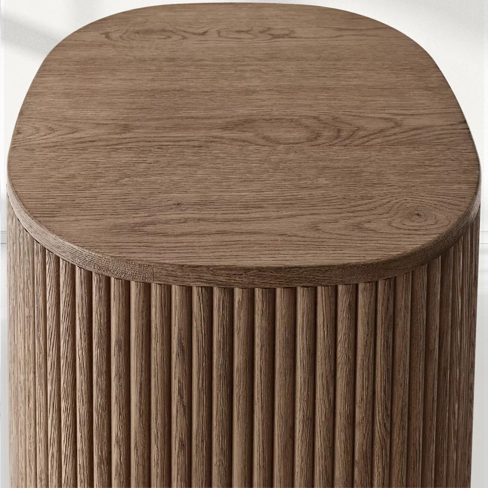 MulRegal Wood Square Side Table