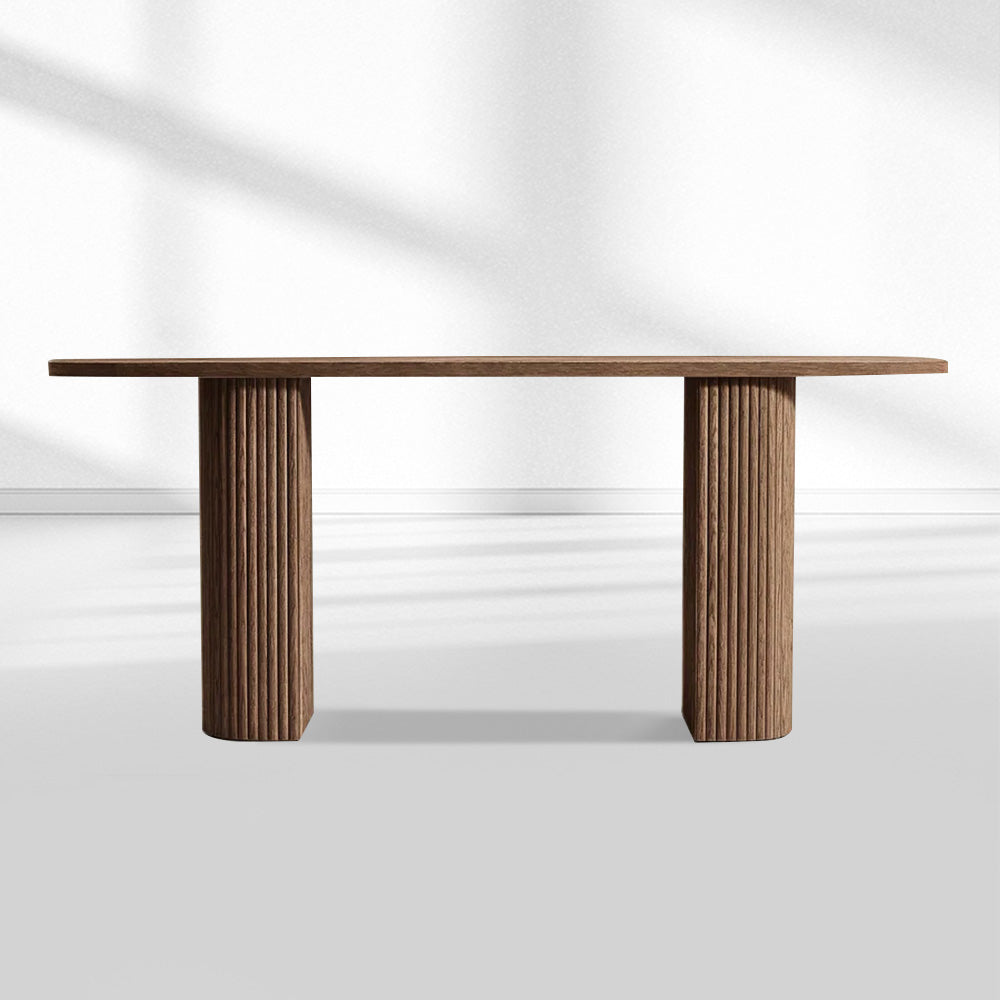 Mulho Plank Wood Console Table