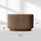 Mulho Rectangular Wood Side Table