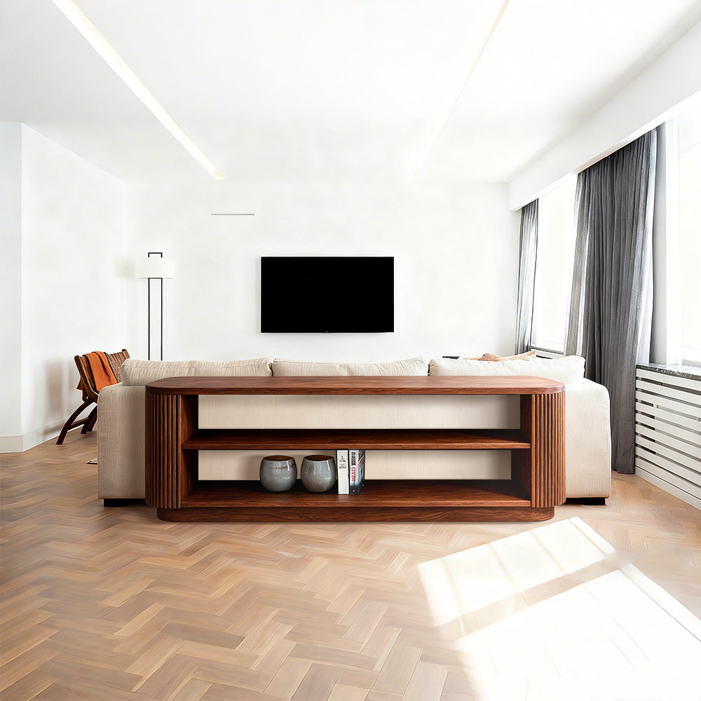 Mulho Wood Sofa Back Console Table
