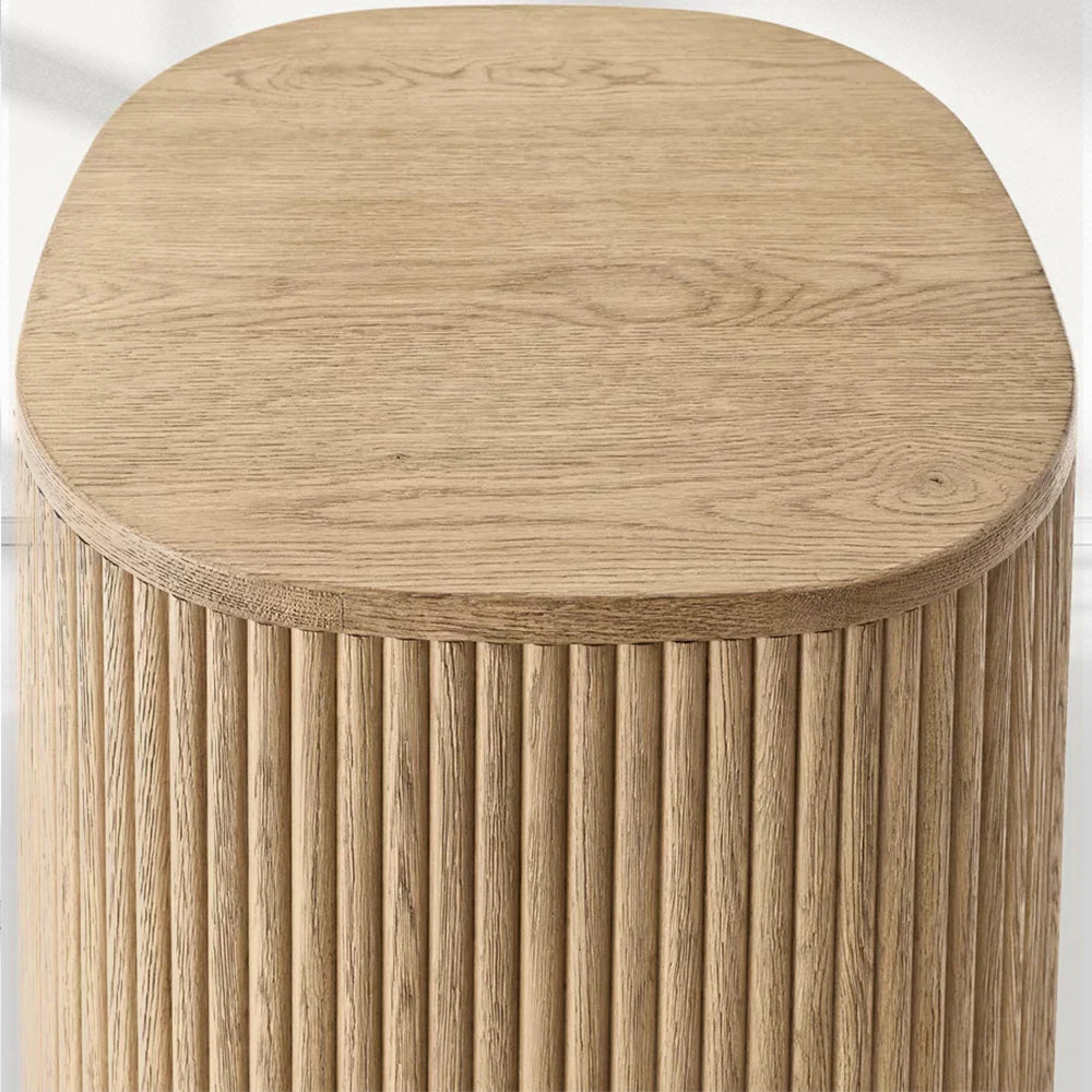 Mulho Wood Square Side Table