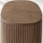 Mulho Wood Square Side Table