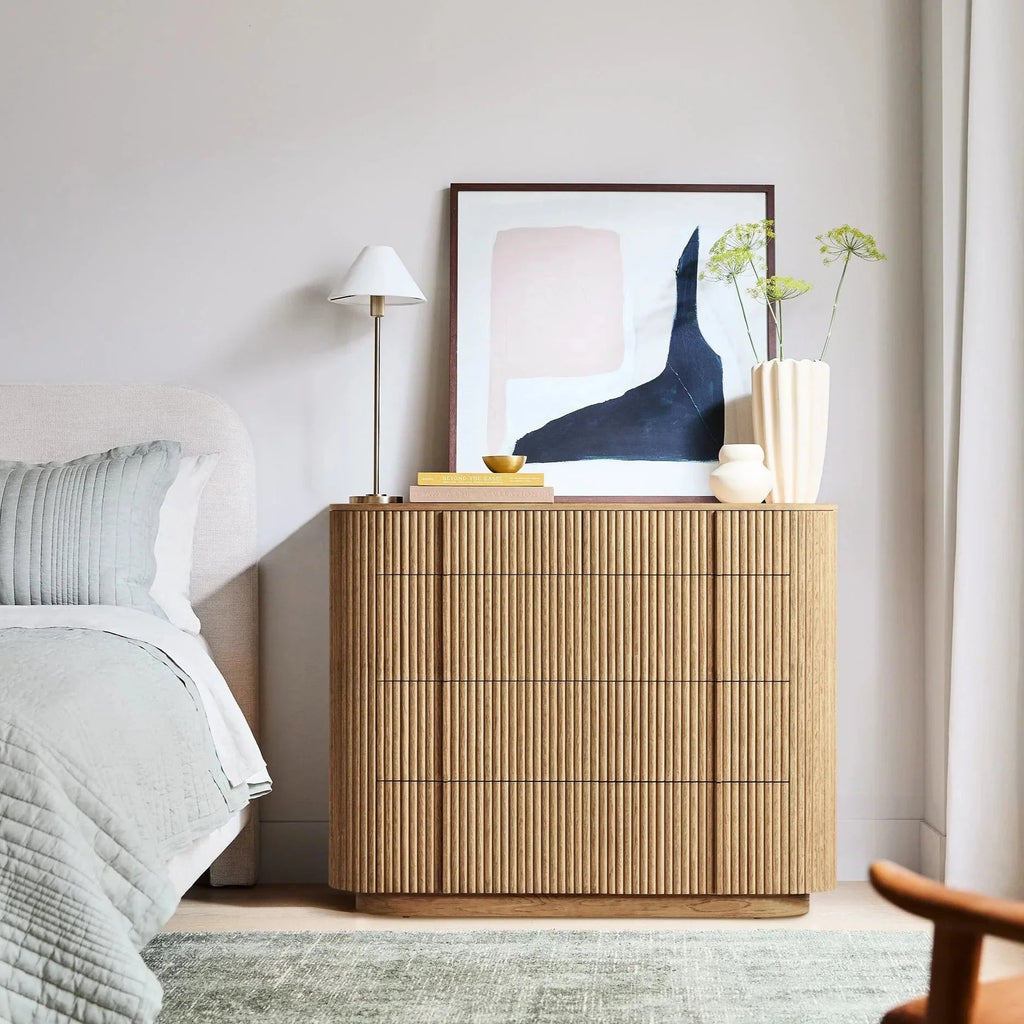 Mulholland Modern Cabinet 5-Drawer Dresser