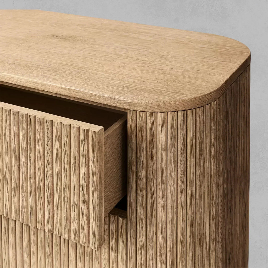 Mulholland Modern Cabinet 5-Drawer Narrow Dresser