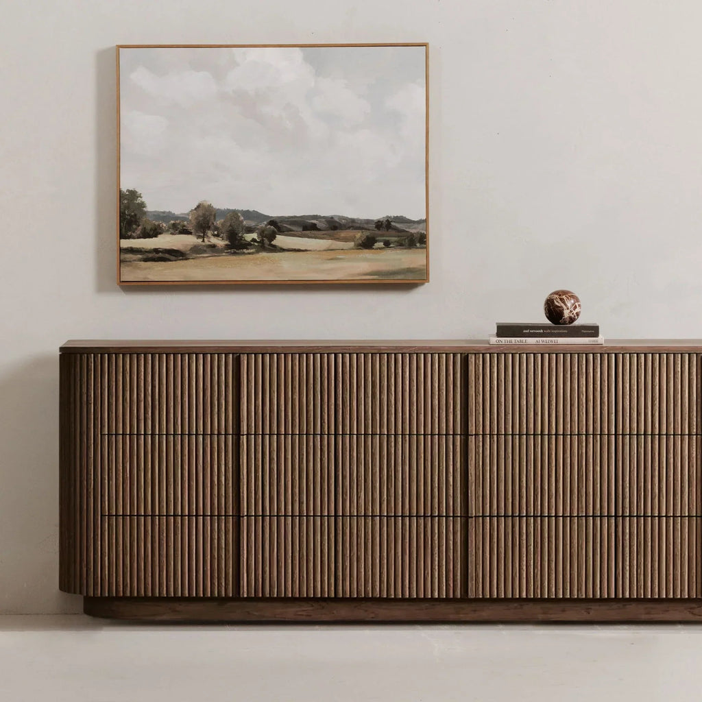 Mulholland Modern Sideboard 9-Drawer Dresser