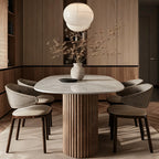 Mulholland Stone Rectangular Dining Table