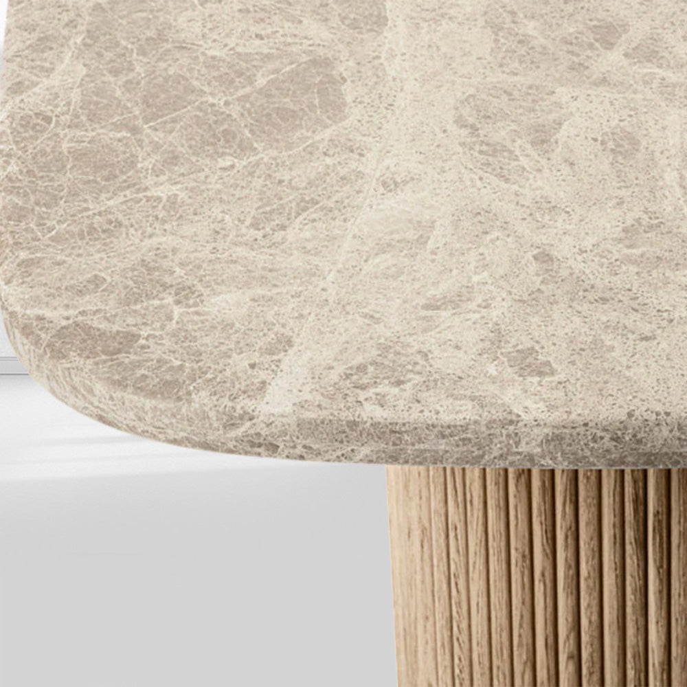 Mulholland Stone Rectangular Dining Table