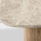 Mulholland Stone Rectangular Dining Table