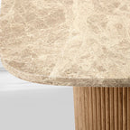 Mulholland Stone Rectangular Dining Table