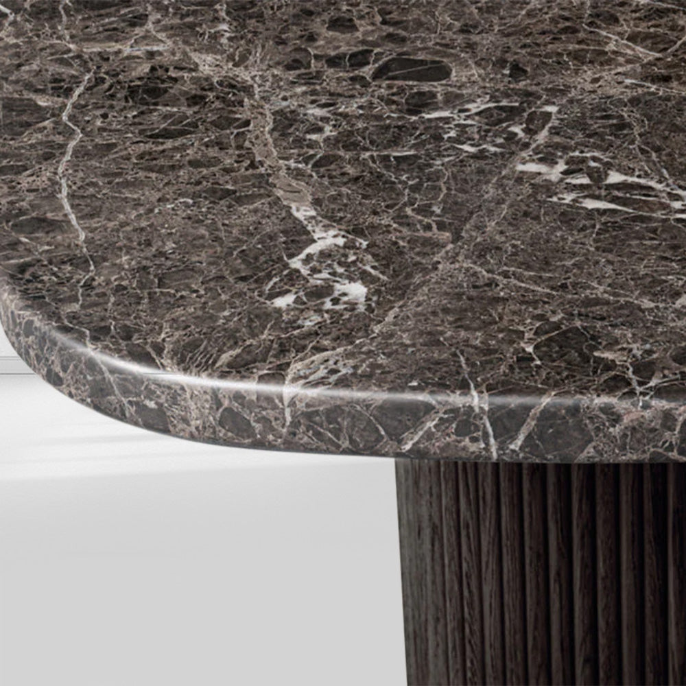 Mulholland Stone Rectangular Dining Table