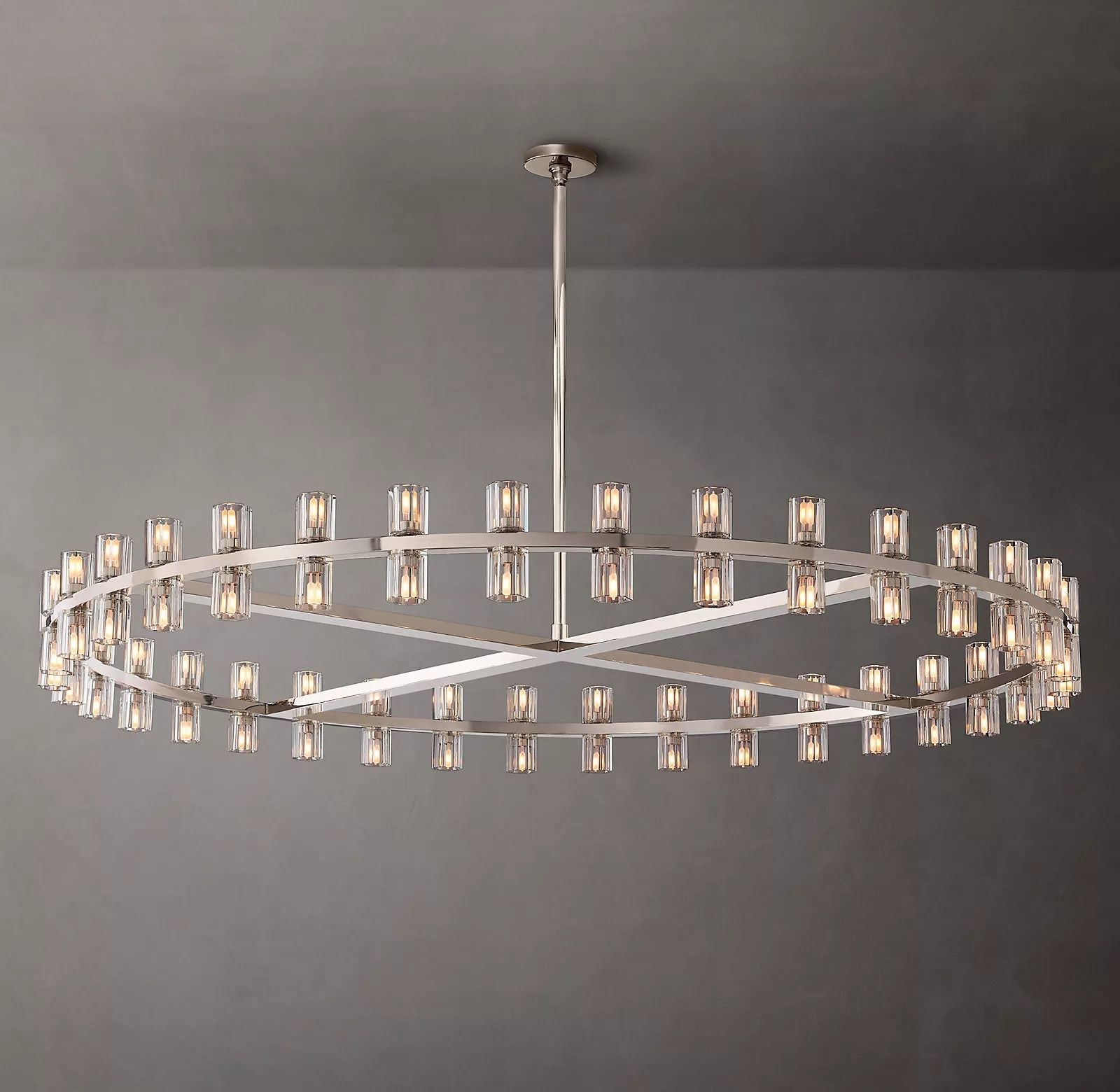 Niko Wine-Glass Round Chandelier 60''