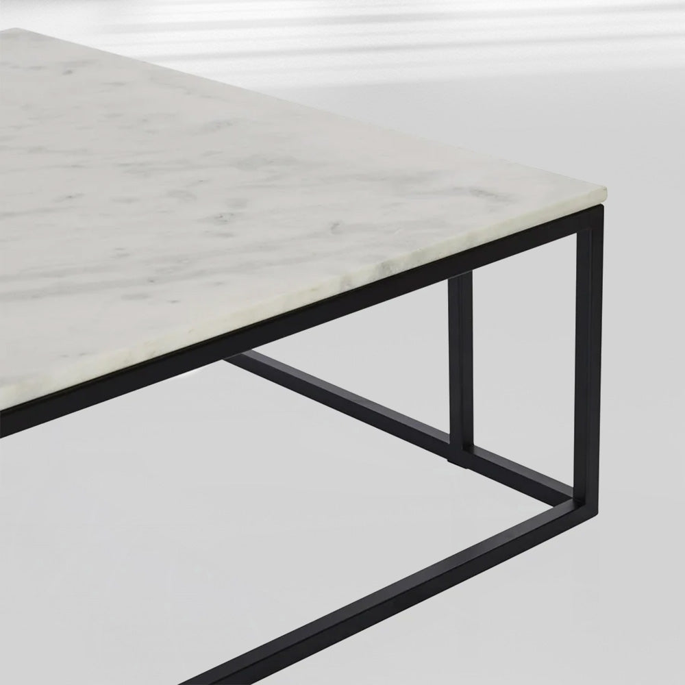 NomVerve Marble Coffee Table