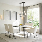Nora Linear Alabaster Chandelier