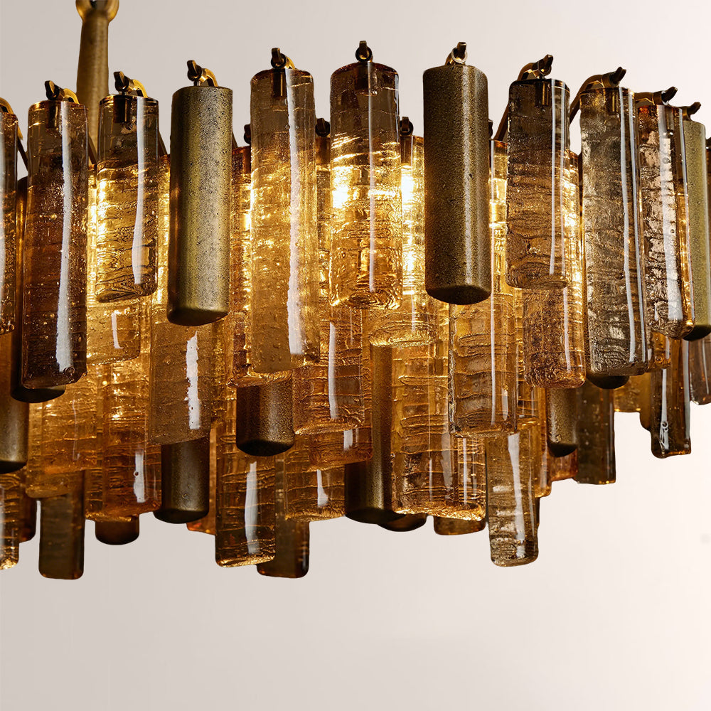 Nova Crystal Prism Linear Chandelier