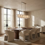 Nova Crystal Prism Linear Chandelier
