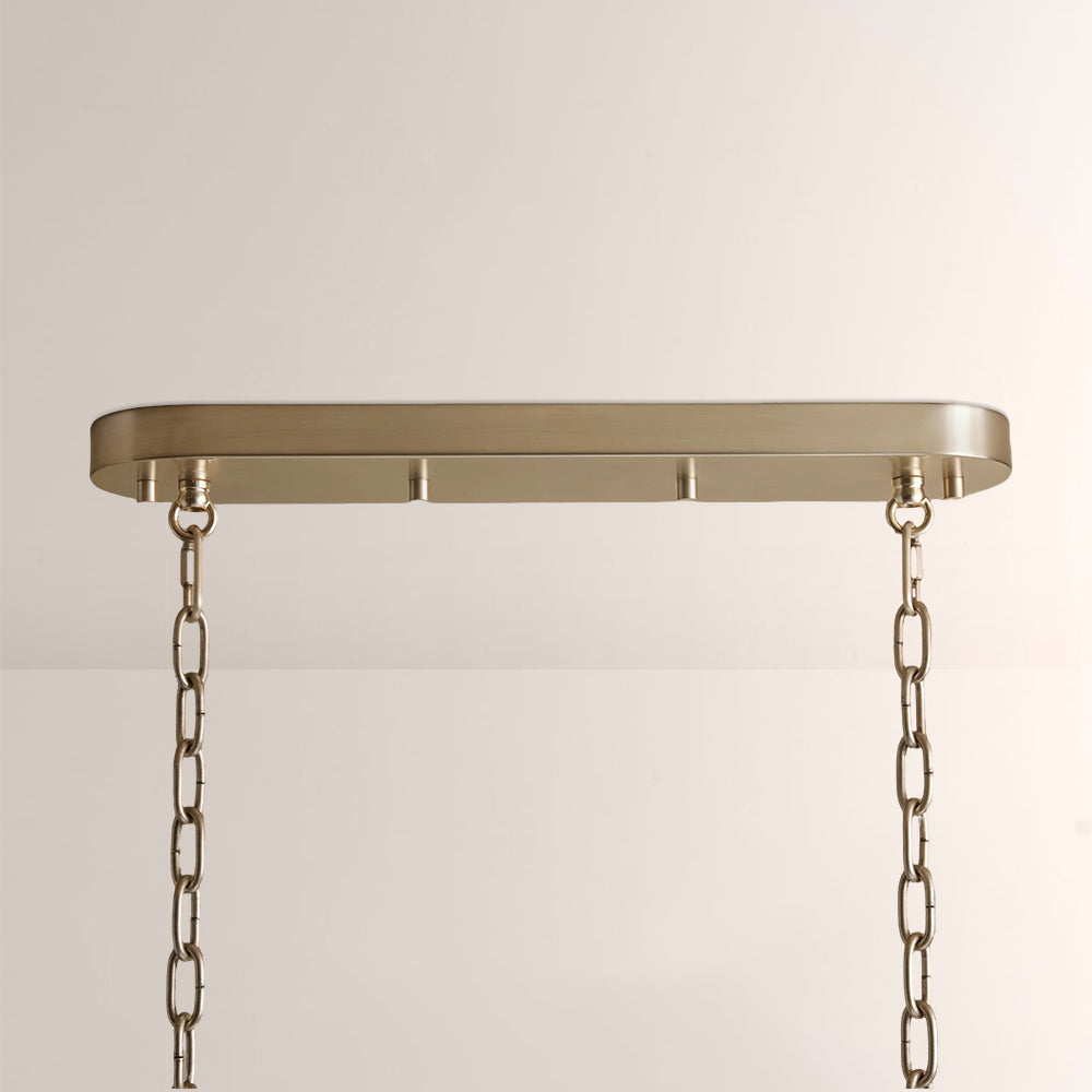 Nova Crystal Prism Linear Chandelier