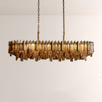 Nova Crystal Prism Linear Chandelier