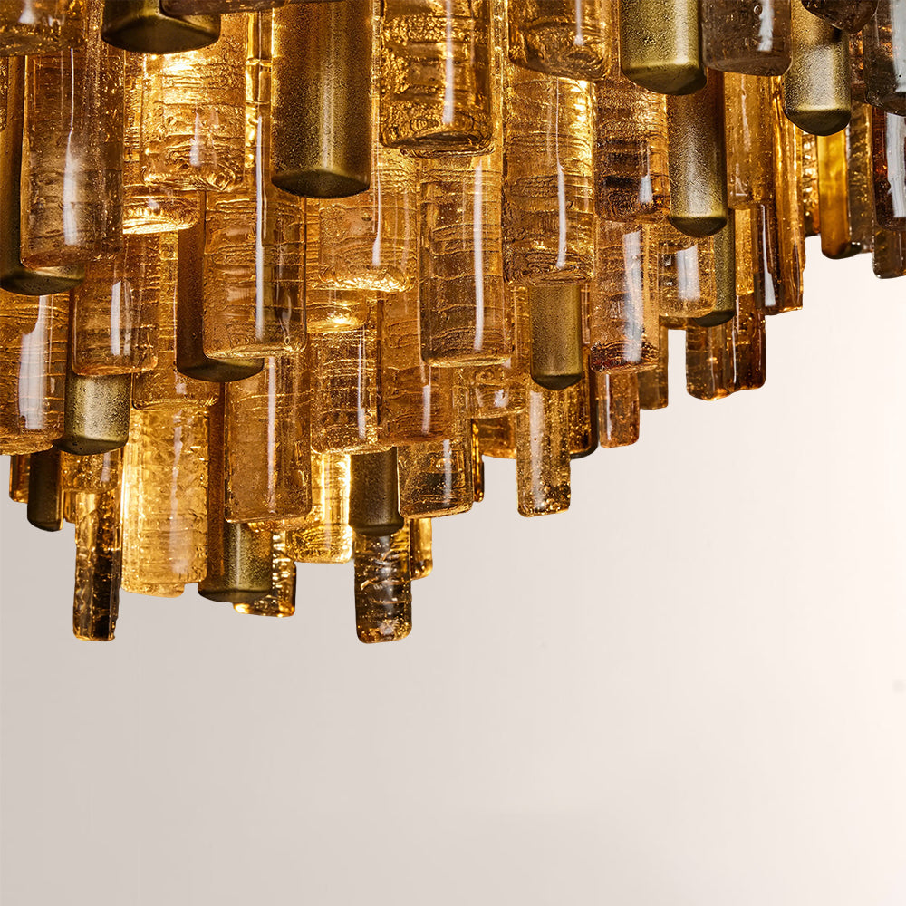 Nova Crystal Prism Round Chandelier