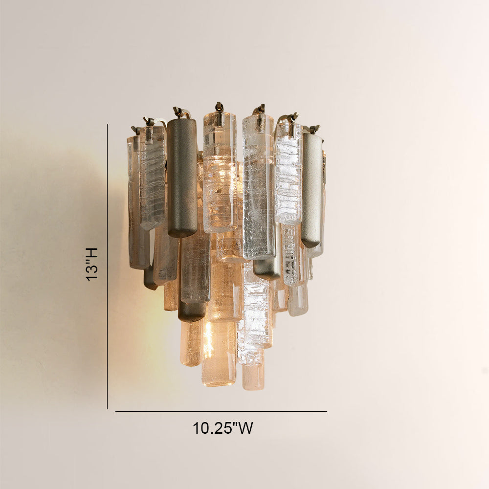 Nova Crystal Prism Wall Sconce