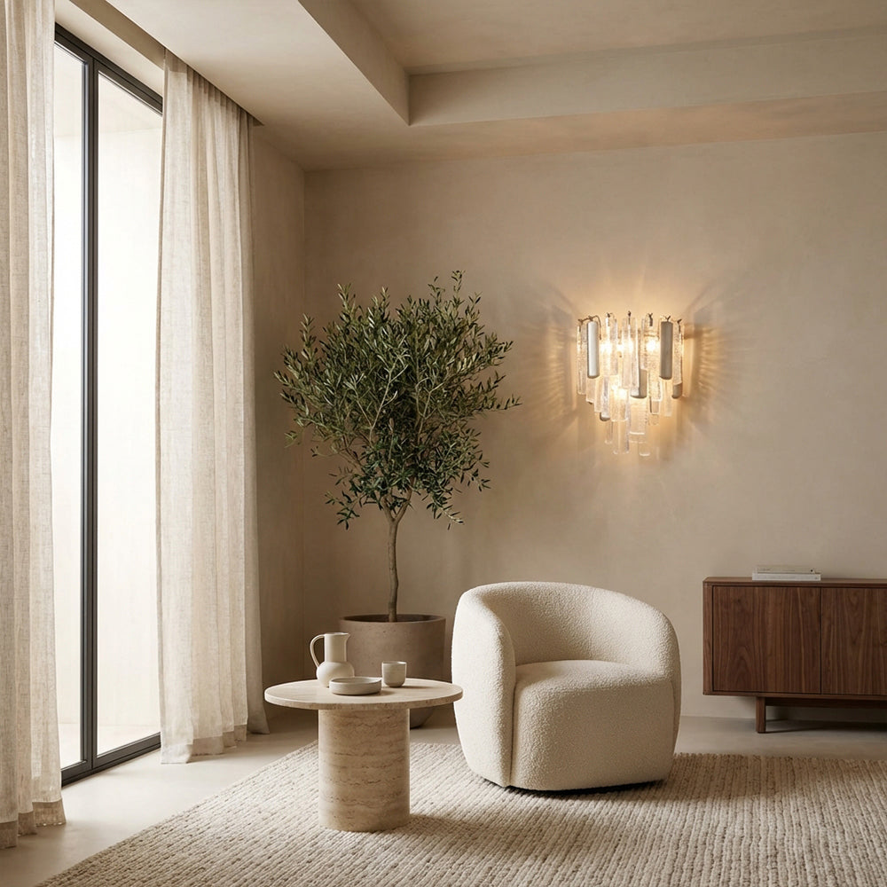 Nova Crystal Prism Wall Sconce