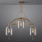 Fulcrum Linear Chandelier 61"