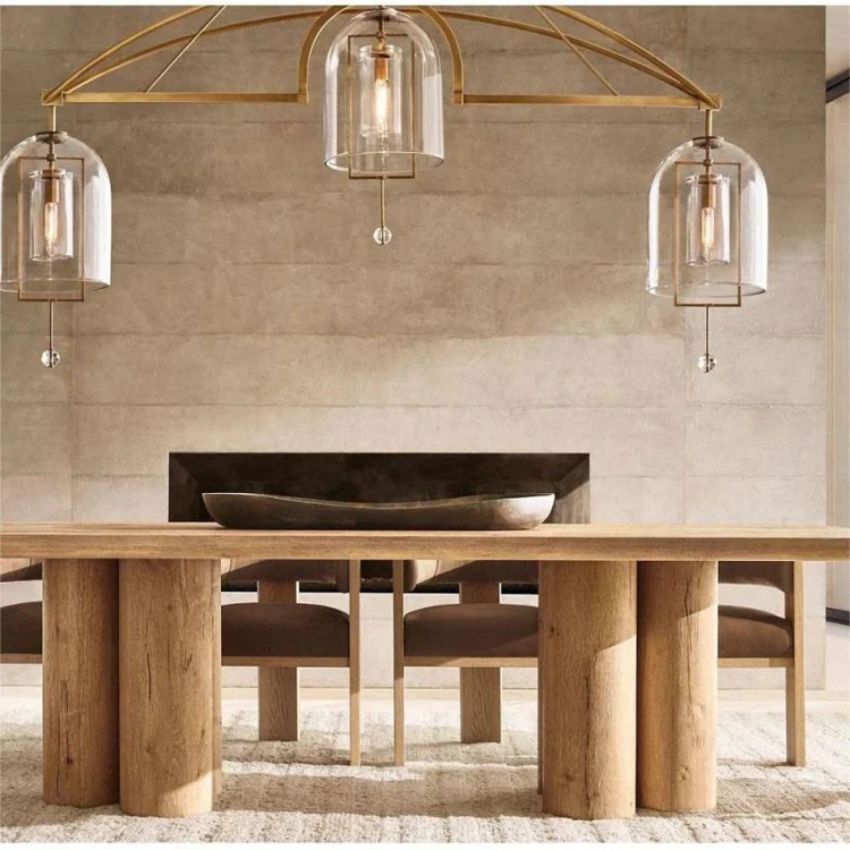 Fulcrum Round Chandelier 61"