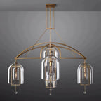 Fulcrum Round Chandelier 73"