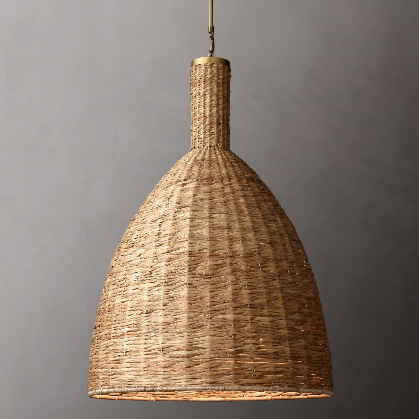PANAMA HANDWOVEN PENDANT 36"