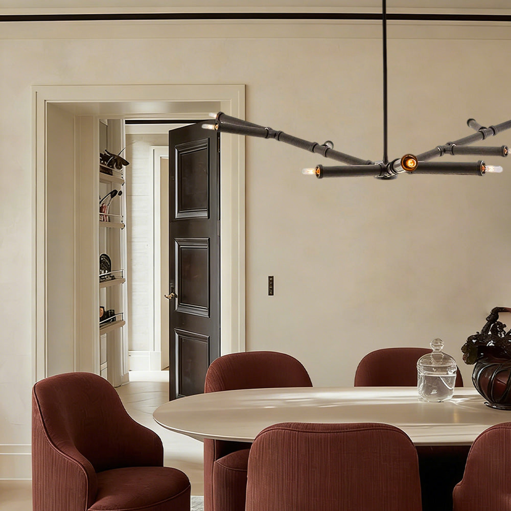 Pridge Leather Chandelier