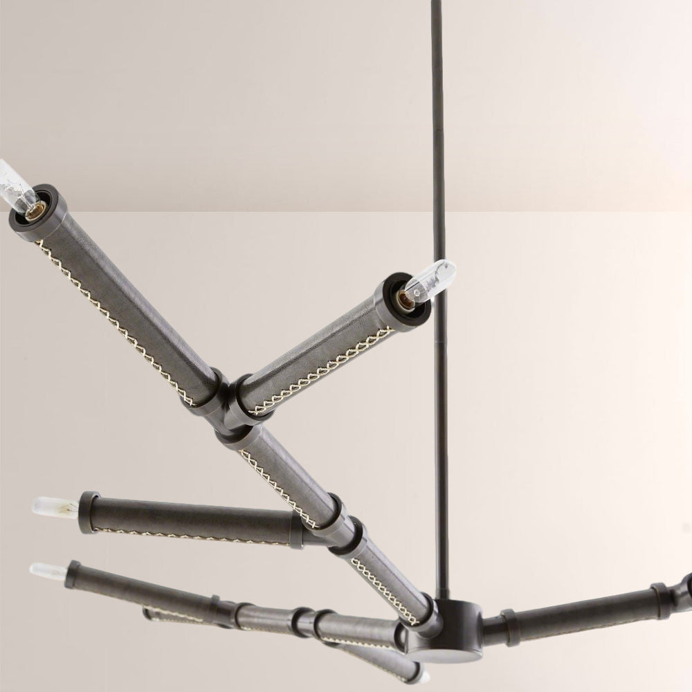 Pridge Leather Chandelier