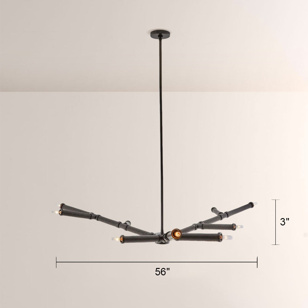 Pridge Leather Chandelier