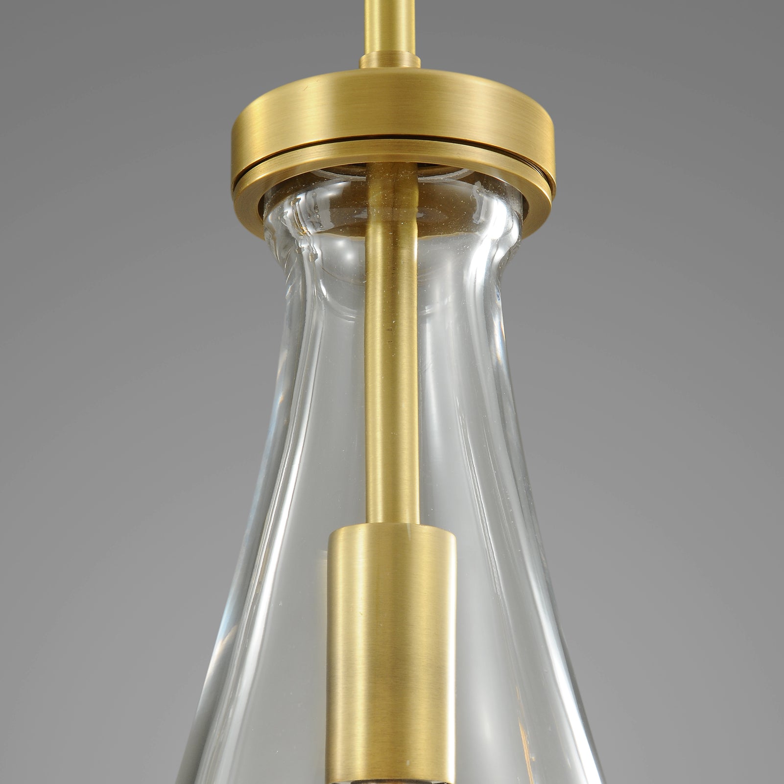 Raindrops 5-Light Rod Rectangular Chandelier