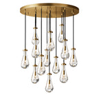 Raindrops Round Chandelier 36"