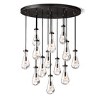 Raindrops Round Chandelier 36"