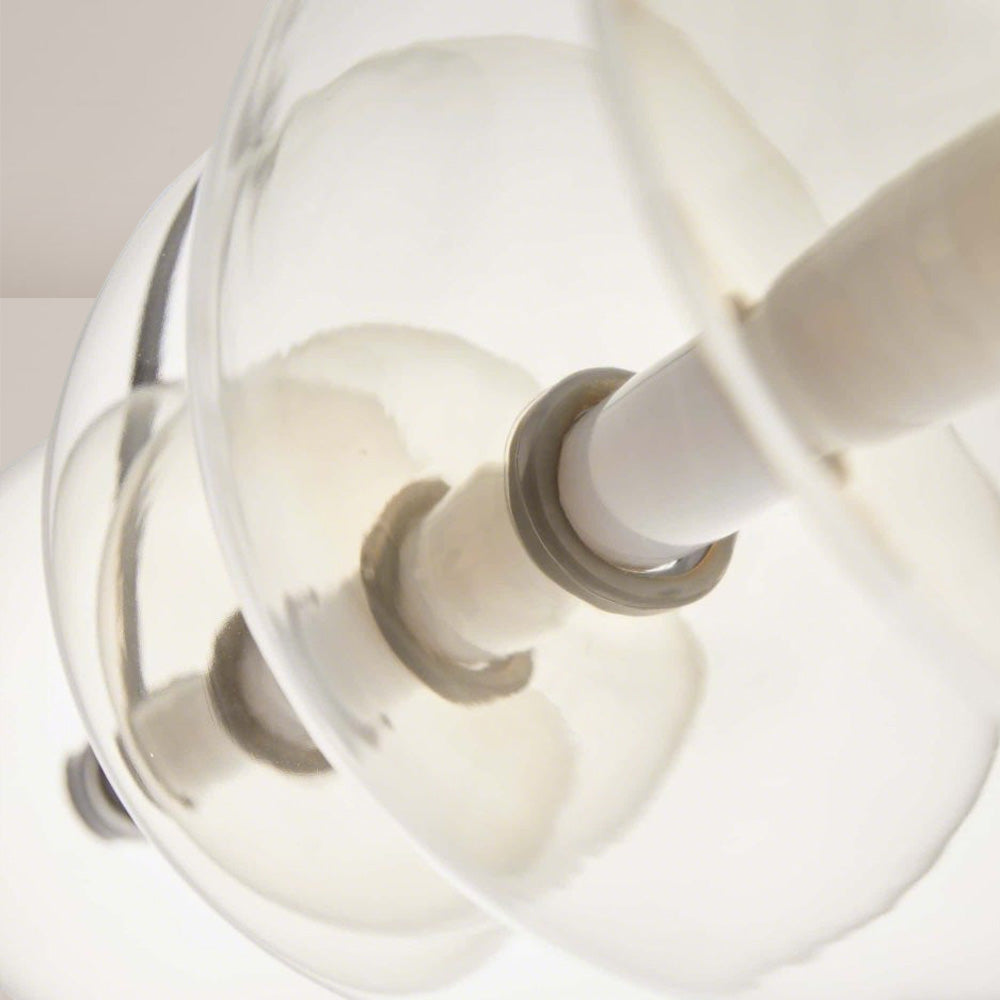 Ralen Clear Glass Chandelier